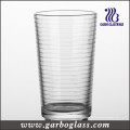 Ring Pattern Clear Hi-Ball Glas Tumbler (GB027612A)